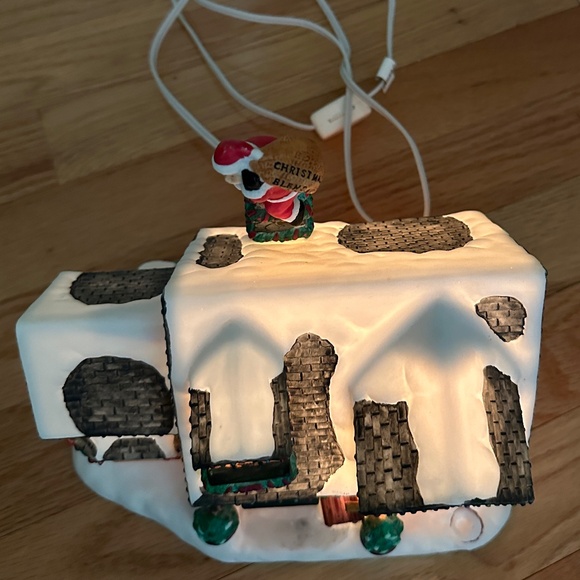 Starbucks Barista 2001 Lighted Christmas House Santa Sumatra Christmas Blend - Picture 5 of 16